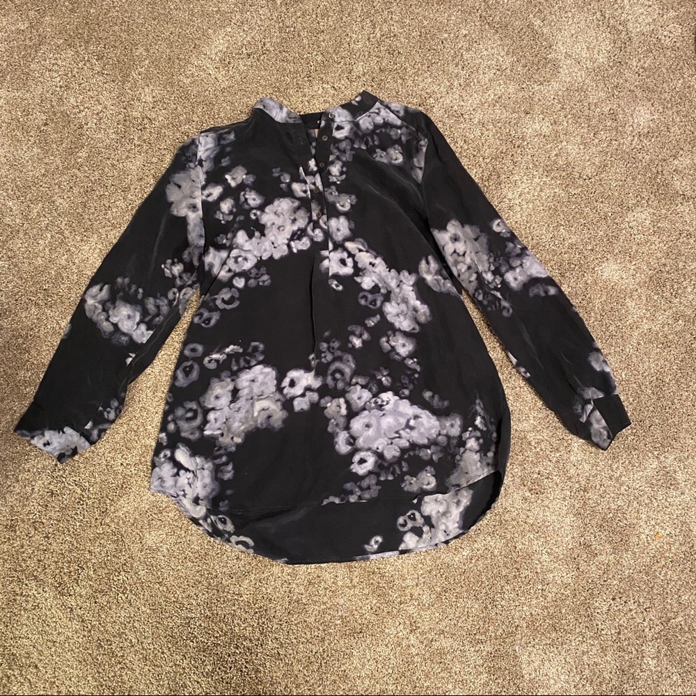 J. Jill | Mandarin Collar Blouse